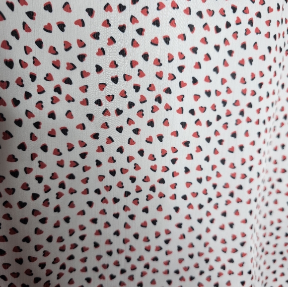 Abel and Lula girls long sleeved heart patterned blouse - Picture 3 of 7